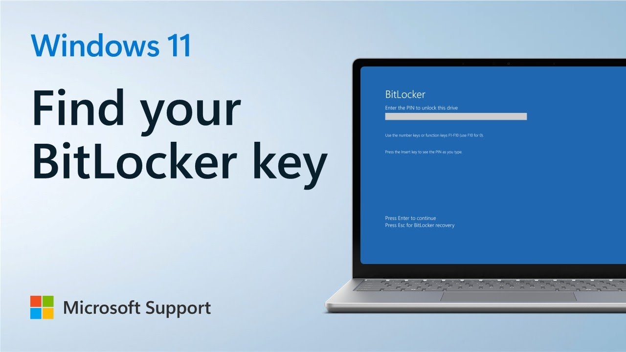 How to find your BitLocker recovery key | Microsoft