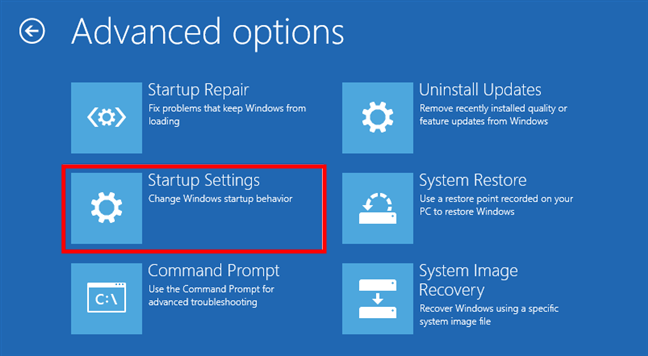 Khởi động vào chế độ Safe Mode trên Windows 10 7