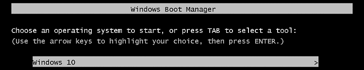 Mở lại phím chức năng F8 vào chế độ khởi động nâng cao trên Windows 10/11 WindowsBootManager