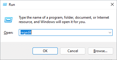 Tắt cập nhật tự động trên Windows 11 Run Regedit