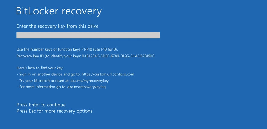 Tôi có thể tìm khóa khôi phục BitLocker ở đâu?